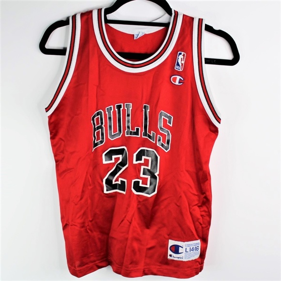 champion bulls jersey 23